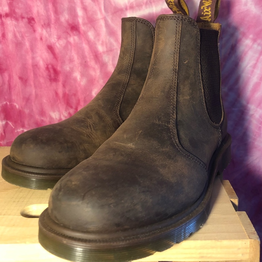 Doc Martens unisex Crazy Horse Chelsea boot